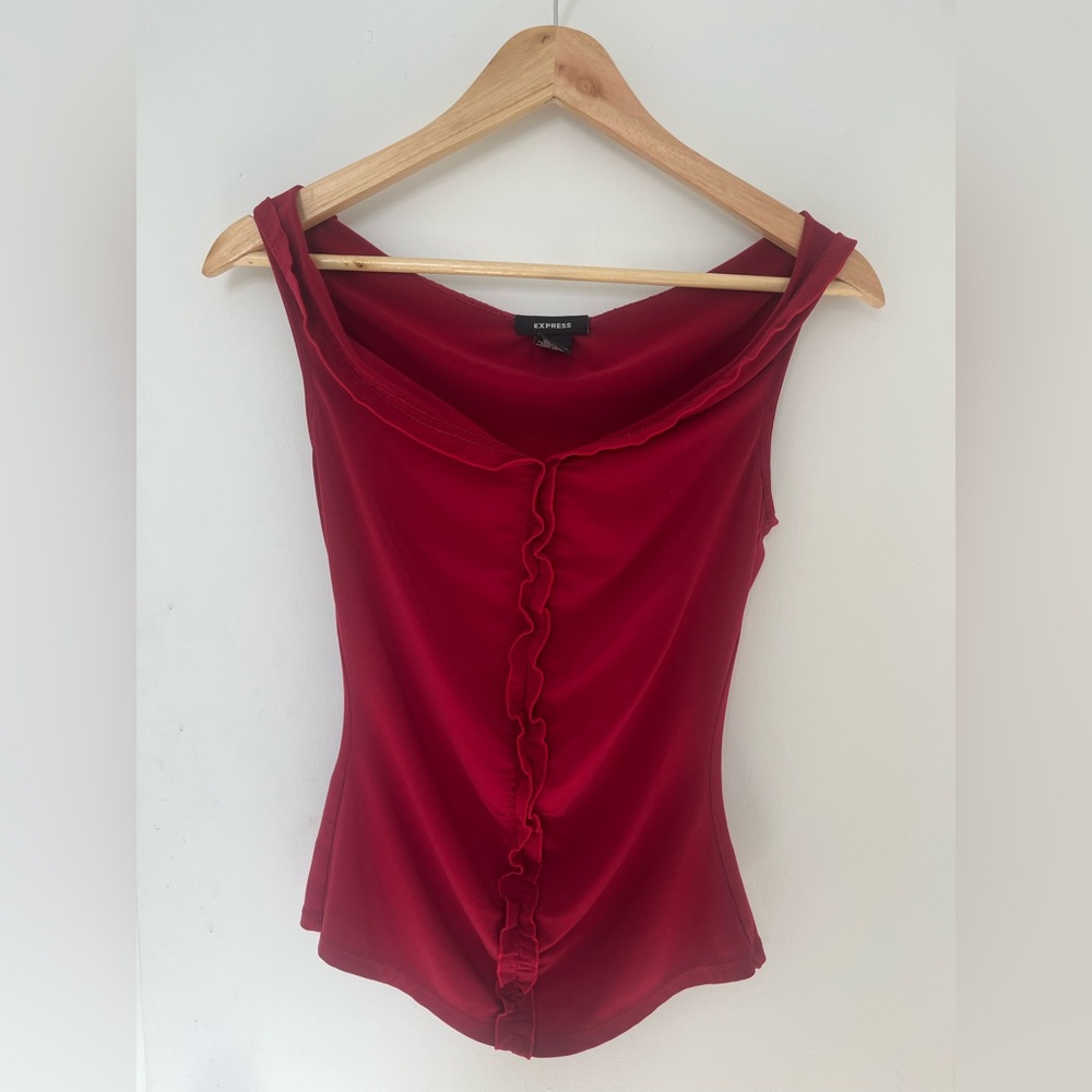 SOLD!! Vintage Y2K Express Going Out Top XS